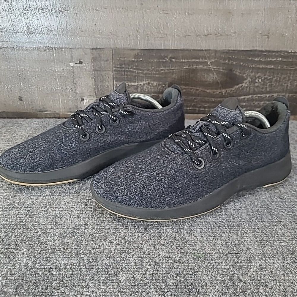 Allbirds Wool Runners 0622 NV1 Gray Wool Lace Up Sneaker Shoes Mens US 11